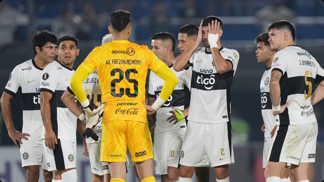 Los jugadores de Olimpia