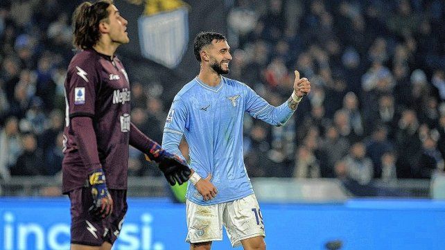 Castellanos la rompió en el triunfo de Lazio ante Frosinone