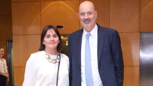 Federico Sturzenegger y su esposa, María Josefina Rouillet