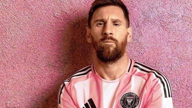 Messi presentó los nuevos modelos de camiseta de Inter Miami
