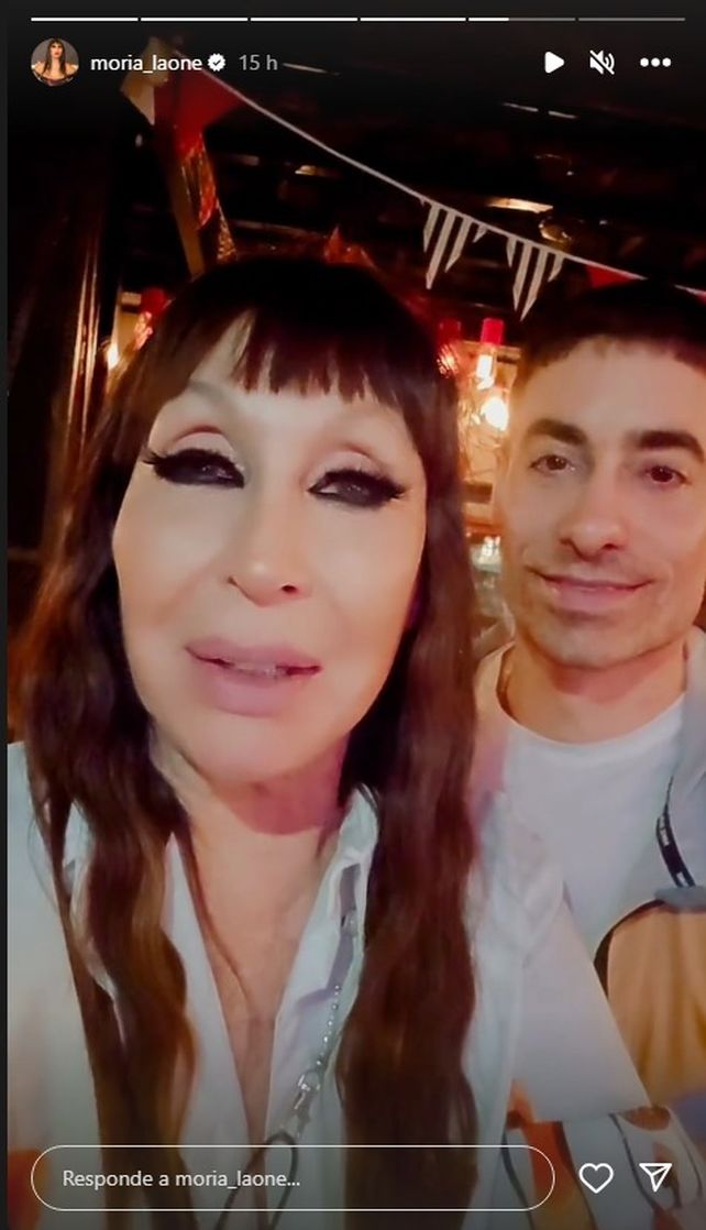 Moria Casan reaccionó a la derrota de Sergio Massa yendo a tomar algo con su amigo Ramiro Trejo.