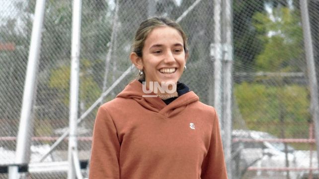 Luciana Gómez Iriondo se prepara para competir en el Sudamericano U20 a realizarse próximamente en Lima (Perú).