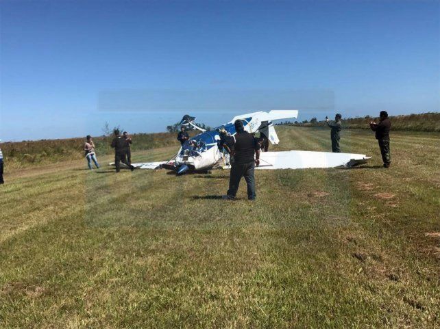 Trasladaron a Victoria uno de los imputados por el robo de la avioneta