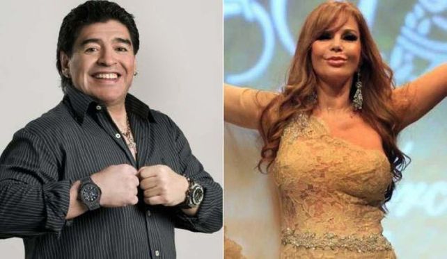 La Alfano reapareció y no dudó en mandar al frente a Maradona
