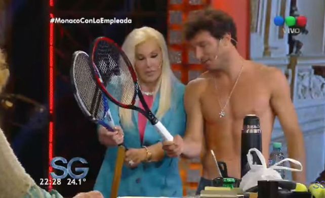 Mónaco se quedó en cuero, habló de las fotos hot con Pampita y confesó que quiere tener hijos