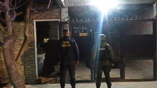 Gendarmeria en los operativos en los que cayó parte de la banda de Pelozzo