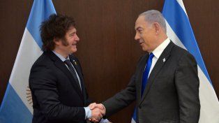 Milei y Netanyahu en una encuentro el año pasado.