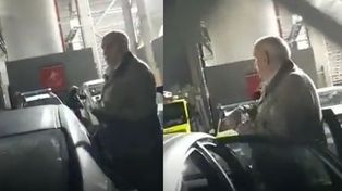 VIDEO: el duro reclamo de un hincha al presidente de Unión