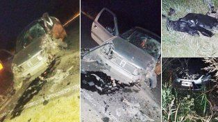 Cuatro personas resultaron heridas, varias de gravedad en un violento accidente ocurrido sobre la ruta 32, en el accso El Pingo. Allí por motivos que se peritan colisionaron un automóvil Renault Clío y un vehículo Ford Fiesta Kinetic.