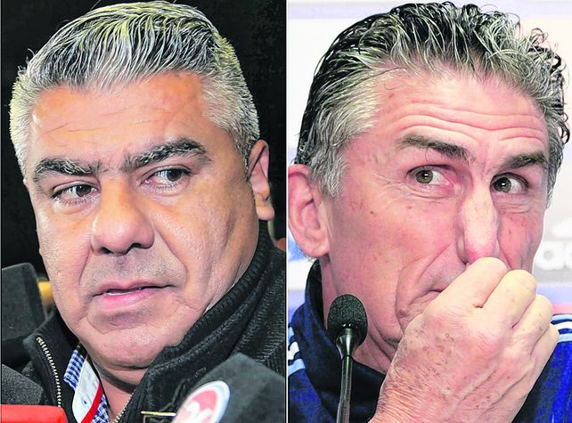 Se miran de reojo. Tapia tomó la decisión de cortar el vínculo con el Patón