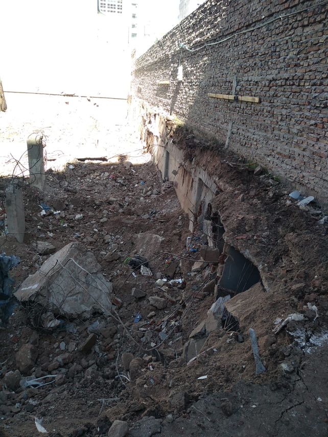Salta 2141: comenzó la obra del memorial y hallaron los restos de un auto