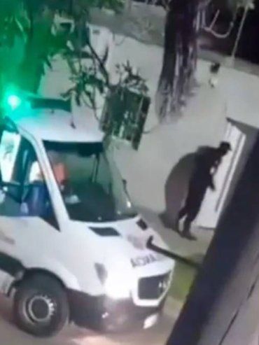 Paraná: policía hirió a un intruso que ingresó a su casa en calle Rodó