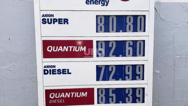 YPF aumentó sus combustibles en la ciudad y la súper se acerca a los $80
