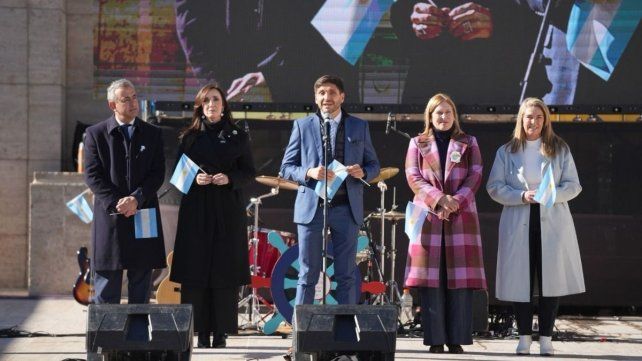 El acto por el Día de la Bandera en la ciudad de Rosario&nbsp;