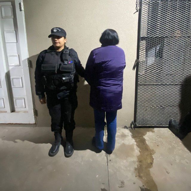 Pastora F. fue demorada luego del control de alcoholemia.