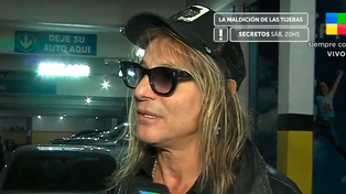 Claudio Caniggia se presentó ante la Justicia para cumplir con una pericia psicológica y luego habló con Intrusos.
