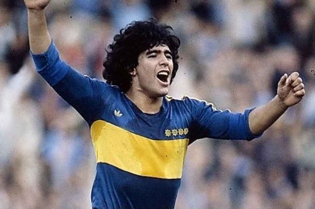 Diego consiguió el título en el 81 con Boca. Ese año se marcó el récord de chicos que llevan su nombre.