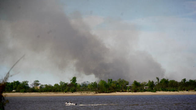 Por los incendios en las islas