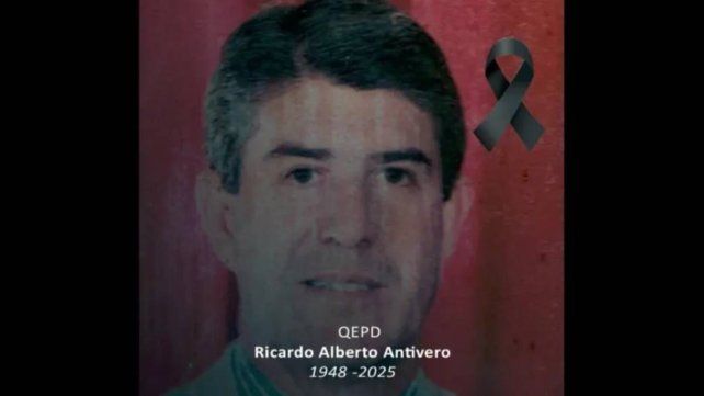 Murió el exintendente de General Ramírez, Ricardo Antivero