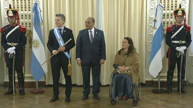 Mauricio Macri junto a Gabriela Michetti y Juan Luis Manzur encabezan los actos en Tucumán.