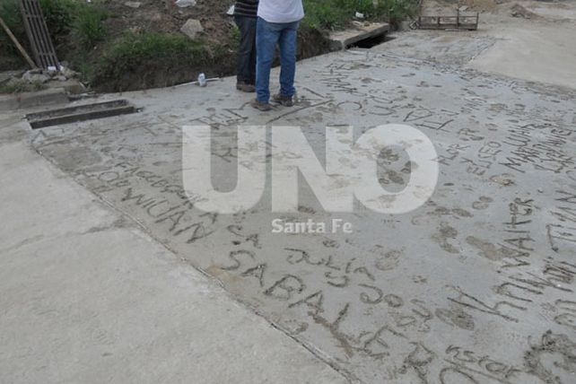 Preocupan los hechos de vandalismo en las obras de bacheo en la ciudad
