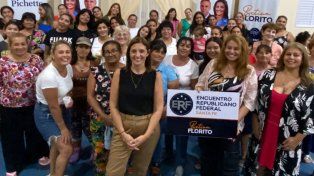 Florito agasajó a mujeres de Reconquista