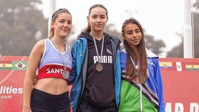Agustina Wilhjeln de Santa Fe fue subcampeona nacional U18 en Mar del Plata.