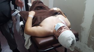 El hombre est&aacute; internado en el hospital Cullen