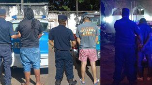 Tres hombres fueron detenidos y uno demorado por violencia de género entre la noche de este viernes y la mañana del sábado.