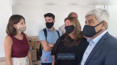 La fiscal regional, Marita Iribarren; la titular de la Unida San Lorenzo, Natalia Benvenutto; y el fiscal general Jorge Baclini. La fiscal regional, Marita Iribarren; la titular de la Unida San Lorenzo, Natalia Benvenutto; y el fiscal general Jorge Baclini.