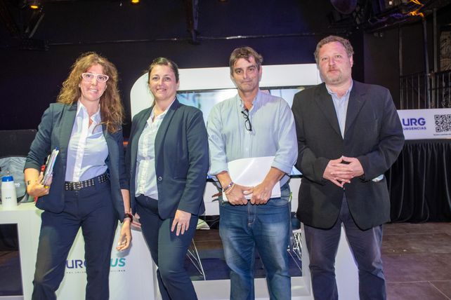 . Sol Vitantonio, Soledad Suarez, Francisco Giordano y Matías Pérez