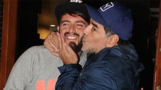 Diego Junior contó los dos deseos que quiere cumplirle a Diego Maradona, su padre
