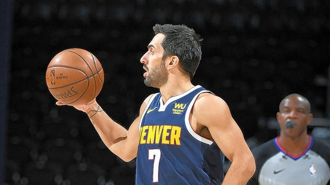 Campazzo la rompió en el triunfo de Denver ante Minnesota