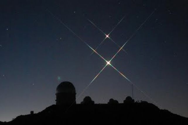 Cuatro planetas en la noche…