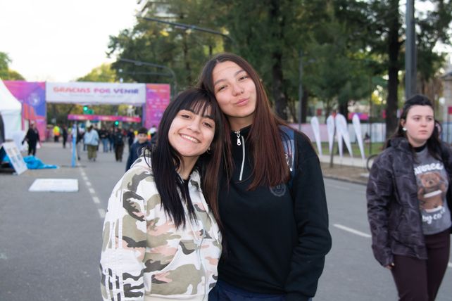 Milagros López y Mía Funes &nbsp;