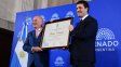 El empresario marplatense Martín Cabrales recibió la Mención de Honor del Senado de la Nación “Presidente Julio Argentino Roca”, una distinción destinada a emprendedores de sobresaliente trayectoria. El empresario marplatense Martín Cabrales recibió la Mención de Honor del Senado de la Nación “Presidente Julio Argentino Roca”, una distinción destinada a emprendedores de sobresaliente trayectoria.