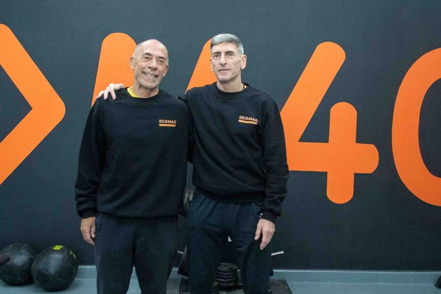 Raúl Santa Cruz y Guido Pérez