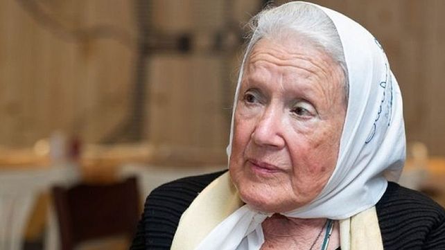 La titular de Madres de Plaza de Mayo Línea Fundadora