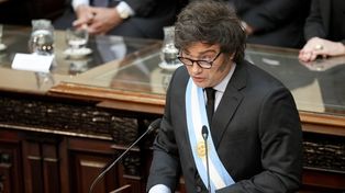 Al igual que el año pasado, Milei utilizará el próximo sábado la cadena nacional para su discurso inaugural de las sesiones ordinarias del Congreso
