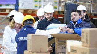 Pullaro visitó el parque Ciudad Industria en Funes.
