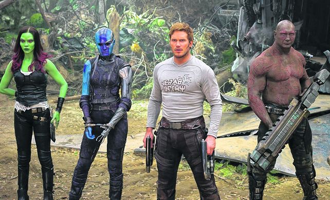 Guardianes de la galaxia. La división de investigaciones de Disney sorprendió con el algoritmo.