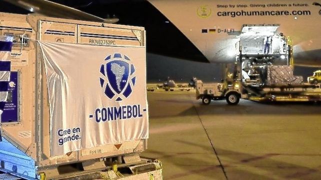 La Conmebol inicia la distribución de vacunas para la Copa América