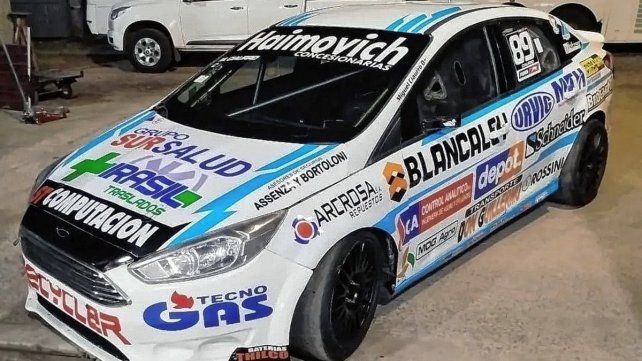 Este es el Ford Focus con el cual Miguel Ciaurro debutará en la Clase 3 del Turismo Nacional.