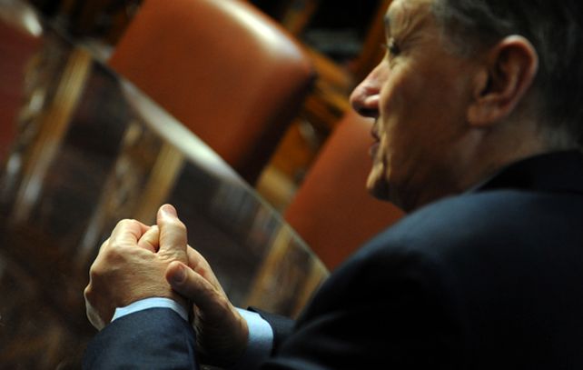 Hermes Binner calificó a los maestros como un pilar fundamental de la Educación. (foto archivo: Enrique Rodríguez Moreno)