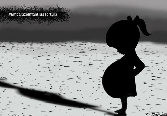 En los hospitales atienden un parto por día de nenas menores de 14 años