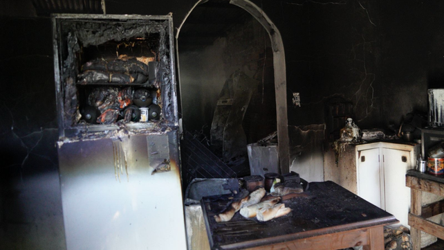 Carla y su familia van a necesitar mucha ayuda para recuperarse tras el incendio de esta mañana. Los daños fueron totales