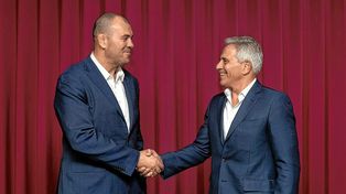 El presidente de la UAR, Marcelo Rodríguez, anunció a Michael Cheika como nuevo head coach de Los Pumas.