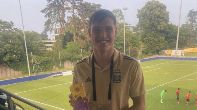 Convocaron a Lucas Cuffia: Colón aporta un arquero a la Sub 20