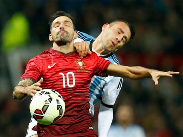 Con un gol en tiempo de descuento, Portugal venció 1 a 0 a Argentina