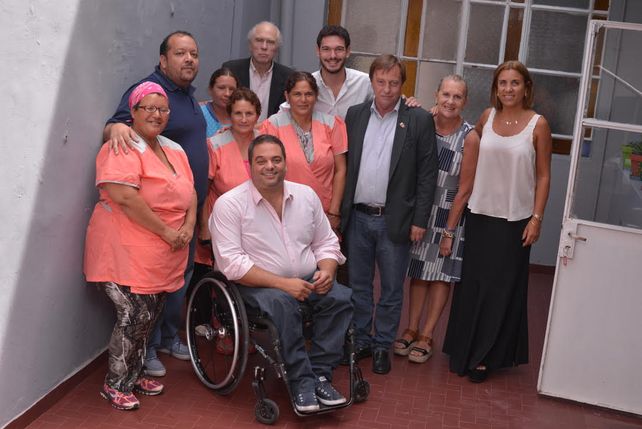Triaca visitó la fundación Petropack